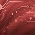 thumbnail image 1 of Ahgly Company Machine Washable Indoor Square Transitional Lava Red Area Rugs, 5' Square, 1 of 7