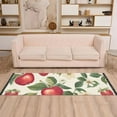 thumbnail image 2 of Yayeee Runner Rug for Bedroom 2'x6' Machine Washable Hallway Non Slip Mat, Apple Leaves Pattern, 2 of 8