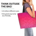 thumbnail image 2 of Disketp Light Purple Glitter Bolsa Tote Estampada para Mujer, Bolso de Hombro y de Mano para Compras y Viajes, 2 of 8