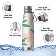 thumbnail image 4 of Floral 29oz Stainless Steel Insulated Thermos with Tea Filter, 360° Printed Travel Bottle, Leakproof BPA-Free,Anti-Slip Base, 304 Inner & 201 Outer, Vacuum Cup,Thanksgiving,Christmas, Spring,Flower, 4 of 6