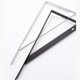 thumbnail image 5 of Estante de pared BRILLAR Athena 2 piezas Portabebés negro Capacidad 300 kg 300*190 mm, 5 of 5