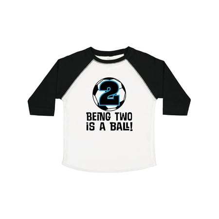 

Inktastic Soccer 2nd Birthday Sports Party Gift Toddler Boy Girl T-Shirt