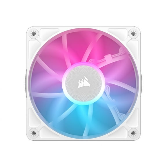 CORSAIR iCUE Link RX120 RGB 120mm PWM Fan - Magnetic Dome Bearing - Single Fan - White