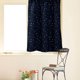 thumbnail image 3 of Cortinas opacas con estrellas brillantes, fáciles de limpiar, con recortes y aislamiento térmico, con ojales. azul marino 74x90cm, 3 of 9