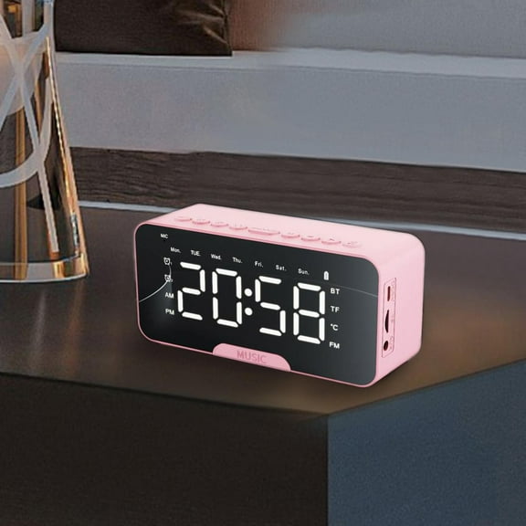 sruoe Alarm Clock, Digital Clocks, Clock Alarm Bedside, Clock Alarm Radio, Clock Alarm Digitalalarm, Mirror Digital Clock, Heavy Sleepers Alarm Clock, Plastic