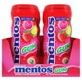 thumbnail image 2 of Mentos Sugar-Free Chewing Gum, Red Fruit Lime, 15 Piece Bottle, Pack of 10, 2 of 4