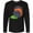 AB-Black, variant on Wooly Bear Caterpillar- Cute Baby Insect Long Sleeve T-Shirt