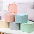 thumbnail image 2 of maskred ABS Beautiful And Practical Waste Bin With Lid PP Wide Applications Easy To Clean Desktop Trash Can Pink, 2 of 6