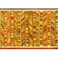 thumbnail image 1 of Ahgly Company Indoor Rectangle Abstract Yellow Contemporary Area Rugs, 8' x 12', 1 of 4