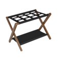 thumbnail image 3 of BELOVING Foldable Luggage Rack Organizer Portable Multifunctional with Shoes Shelf 2 Tier, 3 of 10