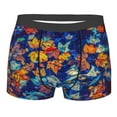 thumbnail image 4 of Goofa Colorful Fall Leaves Printed Men's Boxer Briefs Underwear, Moisture-Wicking Underwear, Trunk,Soft and Breathable Cotton Underwear-XX-Large, 4 of 9