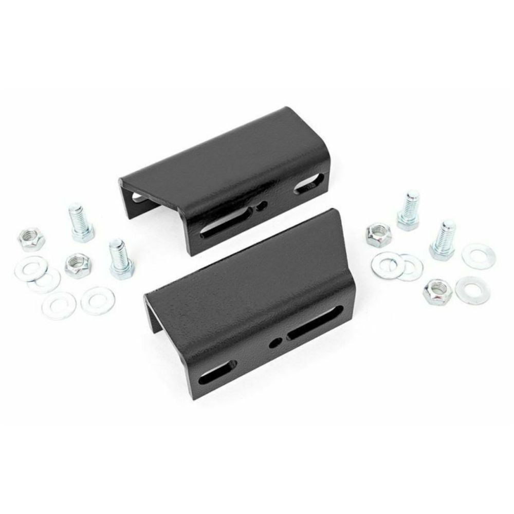 Rough Country Front Sway Bar Drop Brackets For Jeep XJ w/ 4"5" Lift