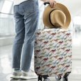 thumbnail image 2 of White Dinosaur Silhouette Pattern Luggage Cover Fashion Suitcase Cover Baggage Covers Fit 25-28 Inch Luggage (Go Travel), 2 of 5