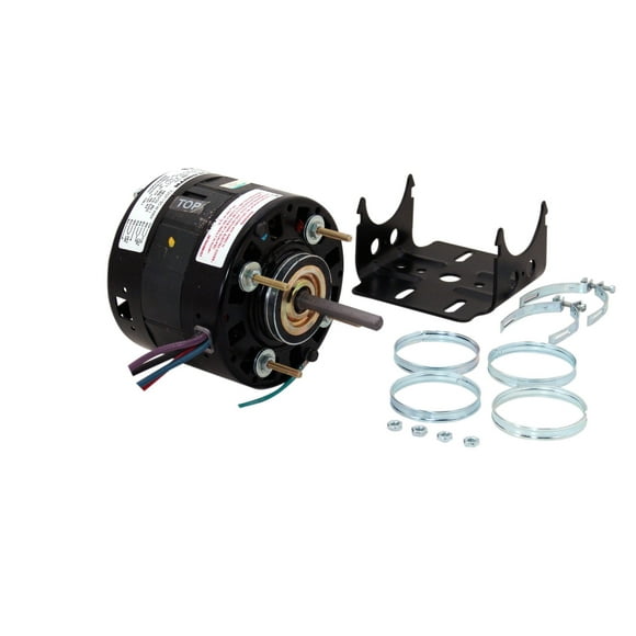 AO Smith RF6403 GE 21/29 5.0-Inch Frame Diameter 1/10 HP 1050 RPM 115 208-230-Volt 4-Amp Sleeve Bearing Fan Coil