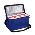 thumbnail image 4 of Insulated Lunch Bag,Reusable Lunch Box Container,Blue Large Leakproof Thermal Snack Bag,Insulated Cooler Bag for Men Women Work Travel Picnic Outdoor, 4 of 7