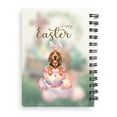 thumbnail image 2 of Easter Egg Bloodhound Bunny Ear Welcome Spring Truck Spiral Bound Journal Dog Lover 5x7in Spiral Notebook - 12002, 2 of 5