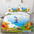 thumbnail image 1 of Winnie The Poochus Cartoon Quilt Cover, Three-piece, 3D, Bedding, Microfiber, Suitable For Boys And Girls-Vinsniv, 1 of 4
