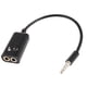 thumbnail image 4 of 2piezas 3.5mm Divisor de Audio Estereo Macho A Auricular Adaptador de Microfono + Auriculares Parejas Giran Conector, 4 of 5
