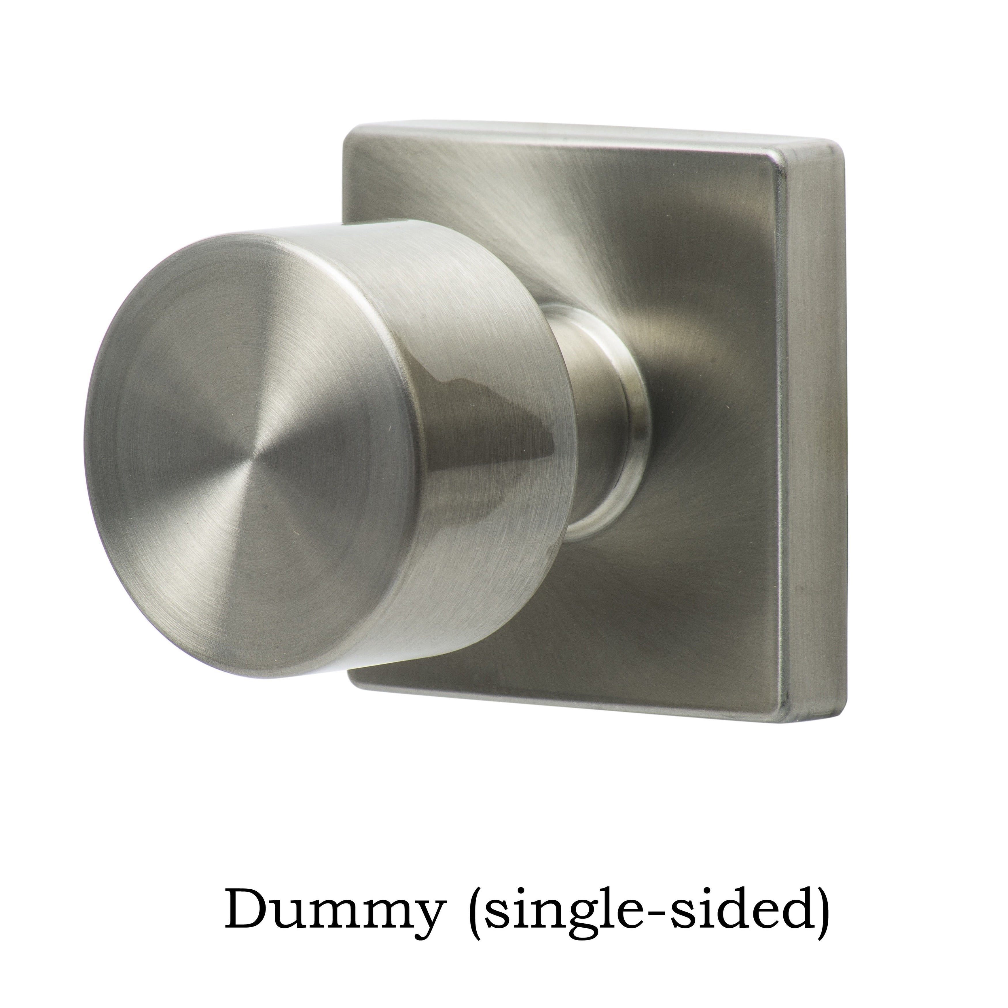 Sure-Loc BG101-SQ 32D Bergen Passage Door Knob Set - Satin Stainless