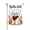 Style 3, variant on Cute Fluffy White Dog Hello Fall Garden Flag 12x18 Inch Double Sided – Autumn Pumpkin Maple Leaf Welcome Yard Decoration For Outdoor Lawn & Patio