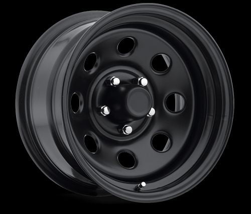 15x8/6x5.5 Pro Comp Steel Wheels Series 97 Wheel with Flat Black Finish