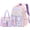 2pcs Pink, variant on Bunny Backpack for Cute Bookbag Outdoor Daypack 2Pcs Blue