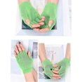 thumbnail image 4 of 4 pares de guantes sin dedos, mitones de medio dedo de invierno de color sólido de punto para escribir, 4 of 4