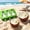 Green, variant on 3 Cavities Cute Silicone Snowman Ice Pop Mold Homemade Popsicle Maker For Diy Cakesicles Beverage Kitchen(White-19X12.5Cm)