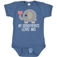 thumbnail image 3 of Inktastic My Grandparents Love Me Baby Clothes Boys or Girls Baby Bodysuit, 3 of 5