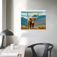 thumbnail image 4 of Orinice Quote Typograph Painting Highland Cows Idea Scotland Unframed Wall Art Print Poster Home Decor Premium 16x12in, 4 of 6