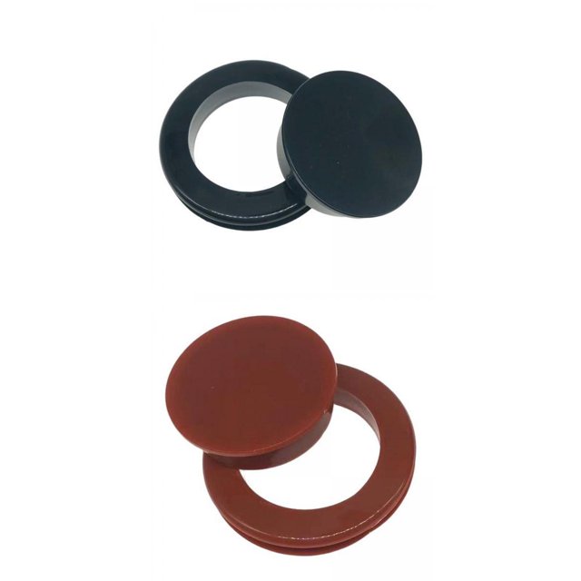 de jardín parasol aros perforados tapones negro+ de jardín Gloria Anillos para agujeros de patio
