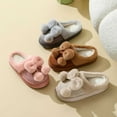 thumbnail image 7 of KANG Cozy Winter Slippers For Suede Bow Design Indoor Shoes With Comfortable Toe Coverage For Her And Couples, 7 of 7