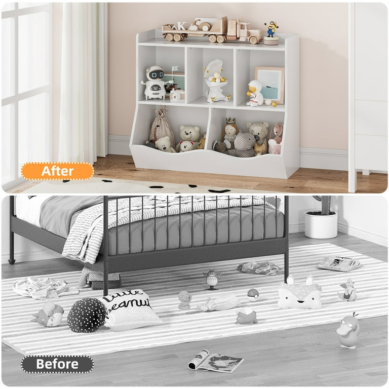 WhizMax Toddler Bookshelves & Bookcase, Baby Playroom