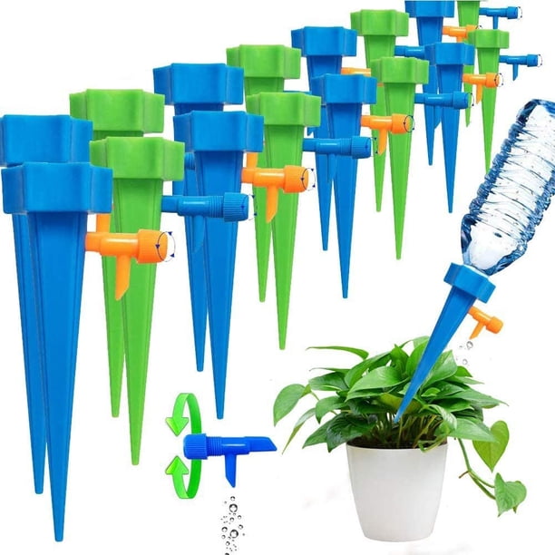 20 Pcs Irrigation Goutte à Goutte Kit -arroseurs automatiques avec vannes de régulation-Système d'irrigation goutte à goutte pour jardin, maison, intérieur, extérieur Kuyhfg Bienvenido a Kuyhfg