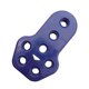 thumbnail image 4 of 1 buje de suspensión de tubo, pieza de modificación de 7 orificios, amortiguador de goma de 11mm de diámetro interior azul Zulema Buje colgante de escape, 4 of 7
