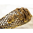 thumbnail image 4 of ALILANG Antique-Inspire Golden-Tone Slither Snake Filigree Bracelet Bangle Cuff, 4 of 5