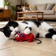 thumbnail image 4 of Interactive Cat Toys Plush Mouse with Catnip for Indoor Cats, Catnip Filled Soft Squeaky Chew Toys for Boredom Relief and Stress Relief, Pet Toys for Self-Play and Hunting Exercise（1PC*Pet Toys）, 4 of 8