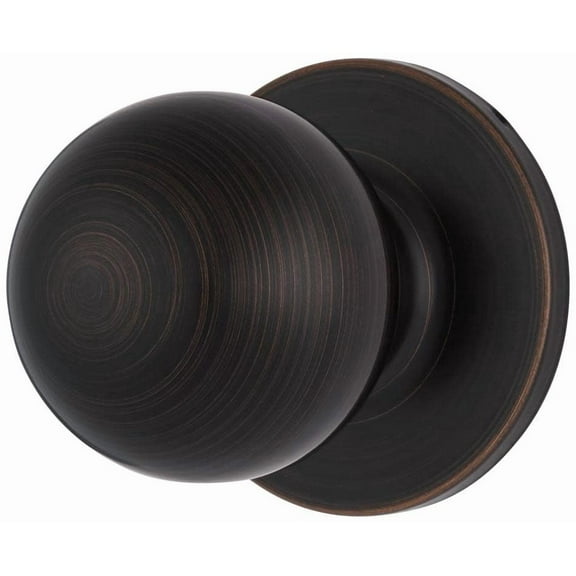Brinks E2425 Raleigh Passage Door Knob Set - Bronze