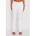 thumbnail image 3 of Womens Pull On Pintuck Flared Pants, 3 of 4