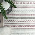 thumbnail image 4 of Alfa Rich 3x5 Mauve Cream Area Rugs for Living Room Decor Washable Cotton Pet Friendly Runner, 4 of 5
