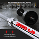 thumbnail image 4 of Barra Olímpica X-Rush 1.5 m Acero Cromado Soporta 300 Lb Con Agarre Antideslizante Para Gimnasio En Casa, 4 of 7