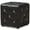 Black, variant on Bowery Hill 14" Square Faux Leather Ottoman in Black