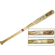 2004 Boston Red Sox Team-Signed World Series Champs Bat