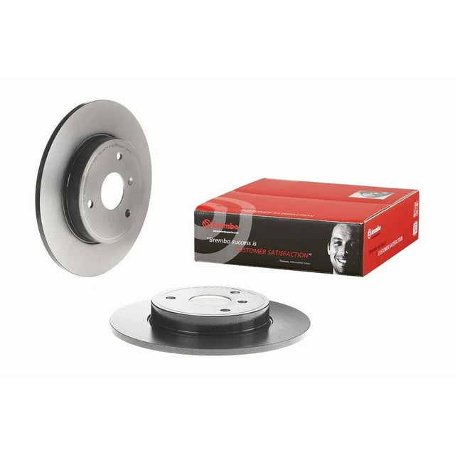 Fits 2008-2015 Smart Fortwo Brembo Brake Rotor 08816321C02 Solid; One Piece Design; Wheel Bolt Pattern 3 x 112 Millimeter; 153.8 Millimeter Hat Inside Diameter; 58 Millimeter Hub Diameter