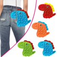 thumbnail image 4 of Bolsos Cruzados Con Burbujas De Empuje Para Mujeres Y Niñas, Juguete Sensorial De Silicona, Bolsos Cruzados Para Aliviar El Estrés Para La Escuela Y El Hogar Methold AP006307-02, 4 of 6