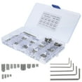 thumbnail image 4 of LEEYNEER 1 Set Replacement Set Screw Assortment Bathroom Fixture Hex Screw Grub Screw, 4 of 6