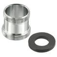 thumbnail image 1 of Adaptador de grifo de rosca macho Uxcell, accesorio de aireador cromado para filtro de agua de manguera de jardín, 1 of 4