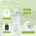 thumbnail image 4 of Automatic Adjustable Fragrance Dispenser Home Indoor Wall-mounted Aerosol Spray Air Freshener for Office Bathroom, 4 of 5