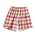 thumbnail image 4 of BRGZLK Women's Home Shorts Lounge Pajama Cotton Sleep Shorts Woven Light Shorts Pocket Five Quarter Pants, 4 of 5