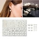 thumbnail image 5 of 470 piezas de sueltas para manualidades. mm 6 mm 8 mm 10 mm 12 mm para bricoje pendientes reparación de BLESIY Cuentas sueltas espaciadoras, 5 of 8